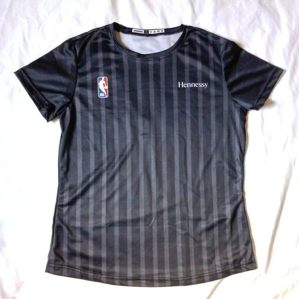 Hennessy/NBA Black Short Sleeve Women's Tee